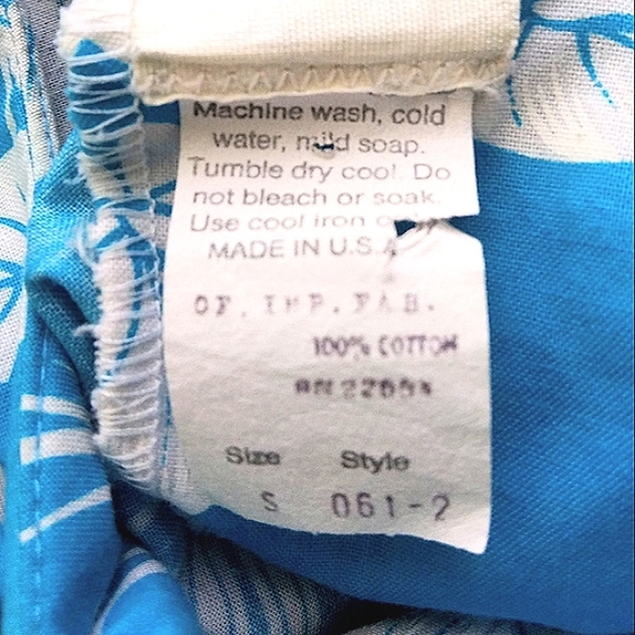 VINTAGE MALAMA TROPICAL FLORAL HAWAIIAN SLEEVELESS SUNDRESS VACATION LEISURE - Picture 10 of 10